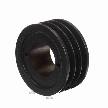 Browning 3 Groove Cast Iron Bushed Bore Multiple Sheave, 3H3V33 3H3V33